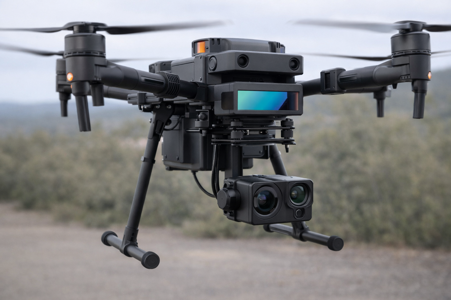 LiDAR Drone with Integrated RGB Camera